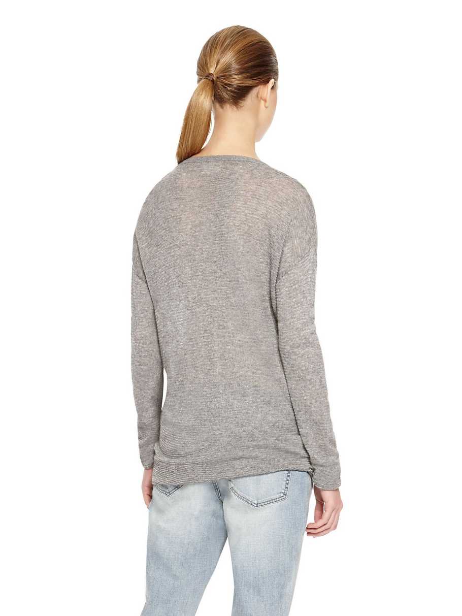 DKNYPURE V-NECK PULLOVER